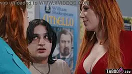 Bisexual Redhead Milf Stepmom And Teacher Share Stepson's Hard Cock