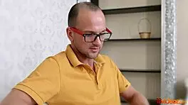 Nerdy Teen Sonya Sweet Fantasizes About Doggystyle Fucking and Cumshot