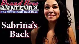 Sexy Coed Sabrina Sucks A Dick And Gets Banged And Jizzed In Doggy