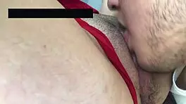 Giving intense oral to my girlfriend's wet and delicious homemade vagina