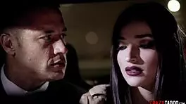 Tiny cute teen latina gets rough fucking and blowjob at fake modeling casting interview