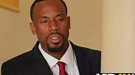 Big cock struggles to fit in small mouth and vagina of hollie mack