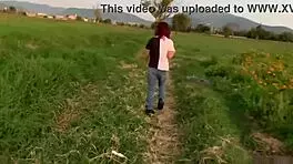 Petite Latina Nerd Submits to Hard Fucking on a Public Hill