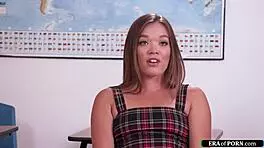 hey teacher, why you banging my hairy pussy so hard right now?