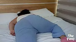 Virgin Stepdaughter Wakes To Creampie Fuck