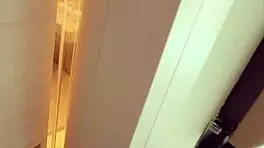 i'm spying on stepsister shaving pussy and get caught