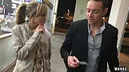 Beautiful blonde milf cheats passionately on husband