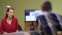 Loan4k Agent Asks, 'Ready for Hard Fucking at This Casting?'