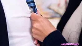 Binky Beaz Deepthroats Neighbor's Cock