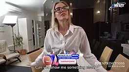 Young 18+ Beauty Real Estate Agent Gets Passionate Sex