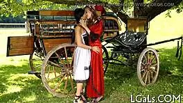 Young Legal Age Teens Explore Lesbian Pleasures Together