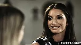 In this full movie a mature MILF seduces curious blonde teen with juicy pussy leading to licking fingering