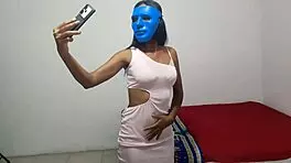 india latina desperately wants to fuck in her video