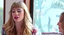 lesbian teen tribbing milf for first time 😍