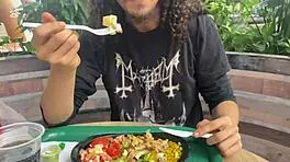 Latina Roleplay Domination With Monster Cock Close-Up