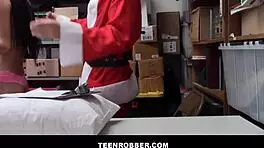 Teen Robber Caught by Undercover Mall Santa