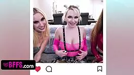 three best friends surprise their favorite rockstar with an after-concert adventure