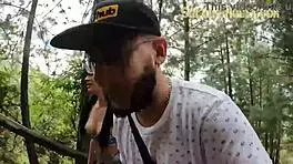 hey, while hiking, yenifer's slutty side came out... wanna see me bang her raw in the forest?