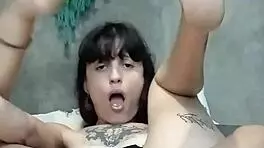 Oh, Watch This Young Girl Fuck Her Hot Ass with Dildos and Toys!