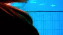 Sexy young girl reveals stunning body in underwater display