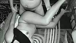 Single mother begs for quick fuck before son wakes