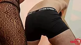 Kicking Perverted Slave’s Balls in Nasty Dirty Latina Session