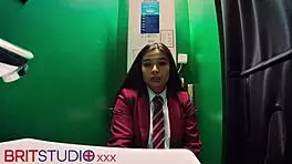 student sucking dick at gloryhole