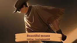 Young Guy Moans Loudly During Solo Masturbation Orgasm