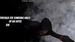 Petite Lady Ninja Channy Crossfire Sucks Monster Cock Before Fucking Prince Yahshua