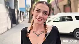 putalocura! malafalda's tattooed body gets messy outdoor creampie! 😜