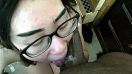 Eva Yi's Early Morning Face Fuck and Ball Licking