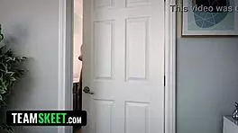 Ava's dirty quest to get pregnant with her teacher's seed turns erotic by the pool