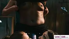 All girl gangs battling with sex!