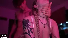 Submissive Babe Monica Loves Facial Cum on Her Wet Face!