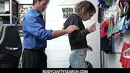 Officer Bends And Fucks Shoplifting Teen Allie Addison In The Shop