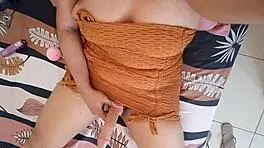 Teen Babe Caught Stealing, Faces Officer Consequences