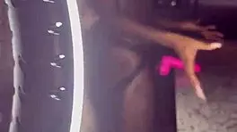 yo, check renity love & majesty nasty with ebony strap-on action