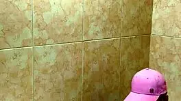 Hot Students Caught In Passionate Bathroom Encounter