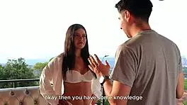 Casual-Narrative photoshoot turns wild as naughty latina rides my cock hard