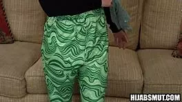 Muslim Step Daughter Loses Virginity To Step Mom And Tutor In Taboo FFM Threesome.