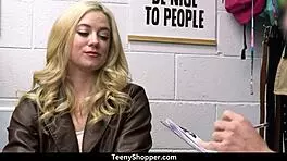 River Lynn, the bikini thief, gets pounded by the burglar in reality