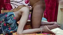 this indian wife tried her first hard blowjob in a desi sex clip.