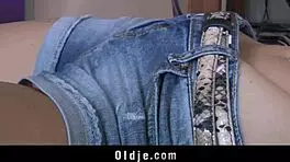 old actor discovers stepdaughter in private moment and shares intimate encounter