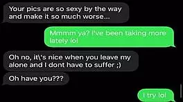 Sexting Teases My Sissy Bitch Into Submission.