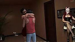 golden boy 21 unloads hard on a milf in steamy cartoon action.