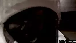 Teen AI takes a massive cock deep in her throat before getting her ass brutally fucked by an old customer.