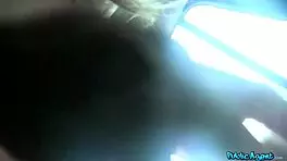 petite black teen 18+ blumere with big tits and ass gets vagina fucked on pool table by green eyed stud