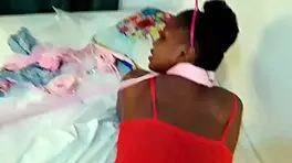 Ebony Goddess Leashed For Doggy Style Whipping