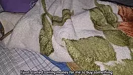 Desi stepdaughter lets me touch her cute pussy for cash in uncensored play