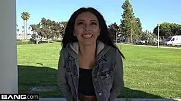 Kara faux gets oiled and cream filled in public